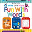 Fun With Words - Write & Wipe Activity Kids Books - Childrens Books, Toddler Books