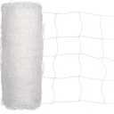 Heavy Duty Trellis Netting Roll - 47''x328' Plastic Plant Trellis Net for Climbing Plants (White)