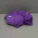 Geyecete Pineapple Grid Fast Drying Super Absorbent Dog Cat Bath Robe Towel - Purple-M