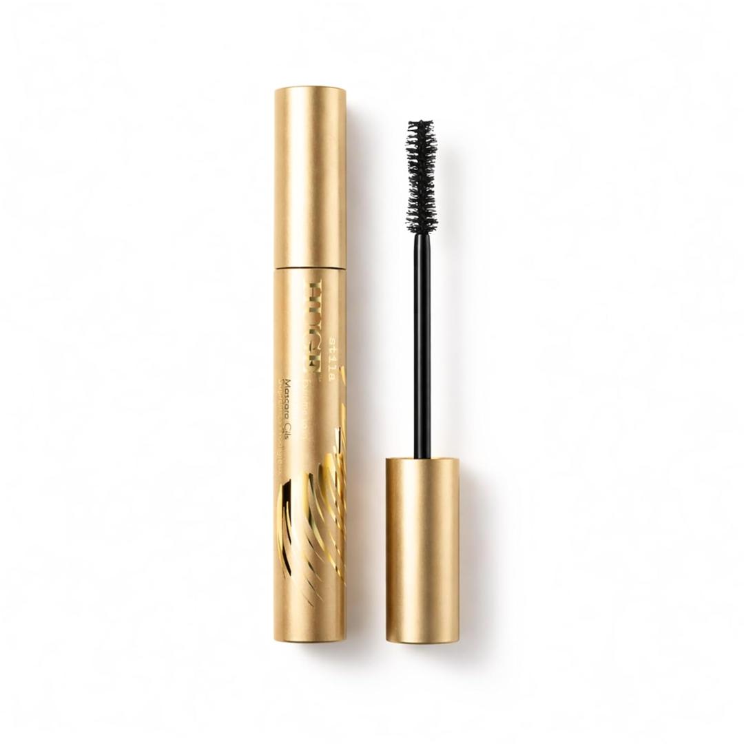stila HUGE Extreme Lash Mascara, Intense Black | Volume, Full Length, Curl, Lift, No Clump, Crunch or Smudge | Lightweight, Long-Lasting Buildable Eye Makeup Formula | 0.44 Fl. Oz.