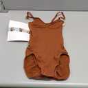 FeelinGirl Shapewear Bodysuit Sculpting Tummy Control Body Shaper for Women Seamless Plus Size Butt Lifting Shaper, X-Small-Small, Brown 