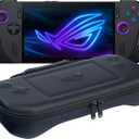 ButterFox Slim Carrying Case Bag for ASUS Rog Ally X (Black/Purple)