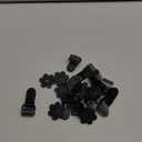 Ouligay 20PCS Garden Flag Stoppers and Adjustable Garden Flag Clips Anti Wind Rubber Stoppers Yard Flags Holder Clip for Flags Pole Stand