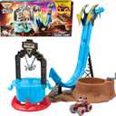 Monster Jam Mud Blasters, Monster Mutt Dalmatian Dunk Tank Playset, Color Change Action, Kids Toy Gifts for Boys and Girls Ages 3 and Up