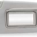 Gray Passenger Right Side Sun Visor Replacement Compatible with 2013 2014 2015 2016 2017 2018 Nissan Altima Without Sunroof Replace 96400-3TA2A (Grey)