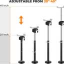 BOYISEN RV Slide Out Support Jacks 20"-49" Height Adjustable by Power Drill or Handle, Heavy Duty Camper Slideout Stabilizer Jacks Supports up to 5000lbs