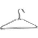 Pack of 10  Wire Hangers Steel Metal Drip Dry Coat Clothes Hangers
