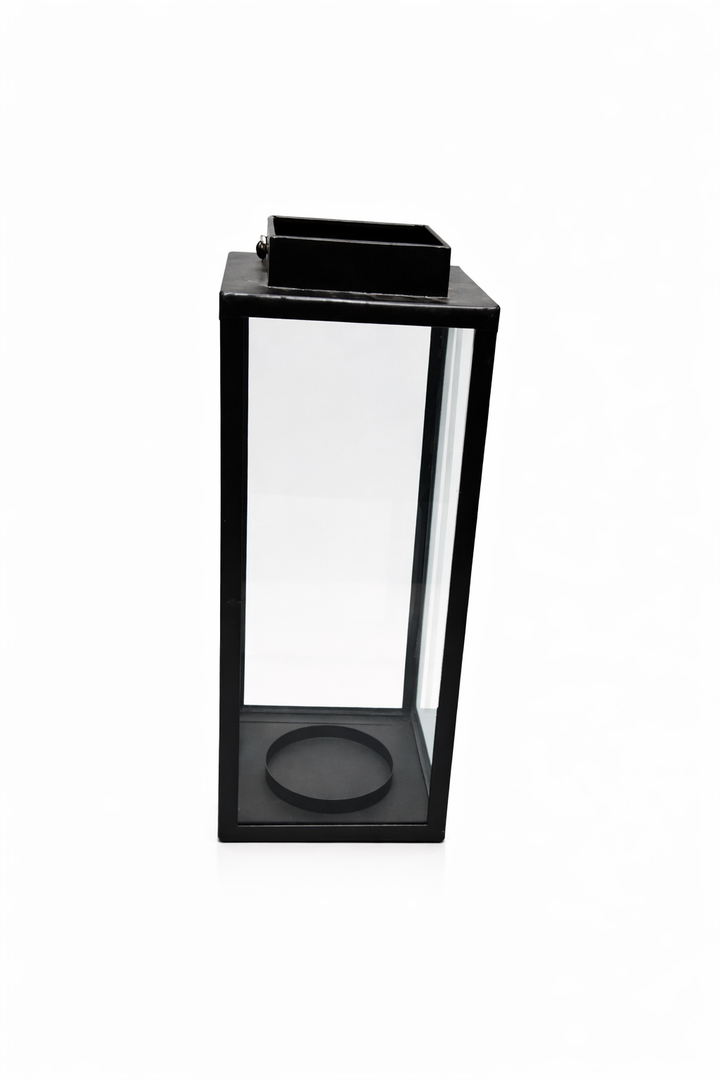 Black Metal Lantern 1 Pack