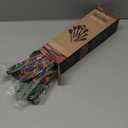 Gudamaye Pakka wood 7-Piece Blue Wooden Cooking Utensils, Wooden Spoons for Cooking, Wooden Spoon Set, Wooden Kitchen Utensil set, Pakkawood Cooking Spoons, Non-Stick Spoon,Pakkawood kitchen utensils