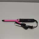 1/2 Inch Small Curling Iron for Short Hair, Dual Voltage Small Curling Wand with 2 Heat Settings 430F & 450F for Tight Curls, Pink