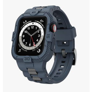 GELISHI Bands Compatible for Apple Watch Band 46mm 45mm 44mm 42mm, Men Sport Rugged Band with Protective Case for Watch Series 10 9 8 7/Series 6 SE 5 4 3