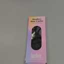 Lanzhire No Heat Overnight Curling Headband for Long and Short Hair - Thin Heatless Curlers to Sleep In (Black)