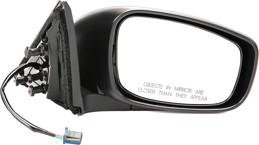 Dorman 955-1603 Passenger Side Power Door Mirror - Folding Compatible with Select Infiniti Models, Black