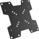 WALI Adapter Plate for TV Mount, Monitor Mount, 200x200 Universal Mount, Convert 75x75, 100x100 to 200X100, 200x200 mm Mounting Holes Patterns (ADP202), Black