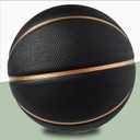 Senston 27.5'' Outdoor Basketball Excellent Elasticity/Grip Rubber Basketballs with Pump, Durable Size 5 Men Basketball