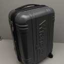 Wrangler Astral Hardside Luggage, Dark Shadow, 22-Inch Carry-On