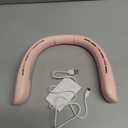 VEKK Neck Fan, Portable Bladeless Fan, 6000mAh Battery USB Rechargeable, LED Display, 360 Cooling Wearable Personal Fan, 3 Speeds, Quiet, Hands Free Neck Fans for Travel