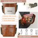 Hobo Bags Vegan Leather Crossbody Bag Guitar Strap Shoulder Purses with Zipper Handbags for Women
