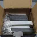 Mueller Vegetable Chopper Mandoline Slicer, Food Veggie Chopper, Cheese Grater, Onion Vegetable Cutter with Container, Dicer, Kitchen Gadgets & Essentials, White Sand/Grey