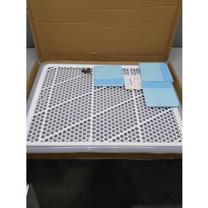 Pet Awesome Dog Potty Tray/Puppy Pee Pad Holder 25x20 Indoor Wee Training for Small and Medium Dogs (Grey)
