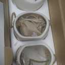 Kazai. Wall Planters -Ellie- | Hanging Ceramic Plant Pots 3 Pieces | Wall Decoration for Indoors, Balcony and Garden | Cream (Matte)