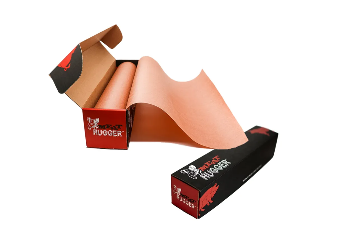 Pink Butcher Paper Roll With Dispenser Box - 17.25 Inch by 175 Foot Roll of Food Grade Peach BBQ Butcher Paper for Smoking Meat - Unbleached, Unwaxed and Uncoated - Made in the USA