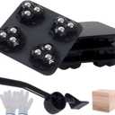 Furniture Movers with 4 Wheels, Furniture Dolly,Carbon Steel Panel Heavy Duty Dolly,Furniture Lifter with 4 360 Rotatable Steel Ball Universal Wheels,Maximum Load 600 LBS