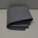 Shandali GoSweat Non-Slip Hot Yoga Towel with Super-Absorbent Soft Suede Microfiber in Many Colors, for Bikram Pilates and Yoga Mats. (72.00" x 26.50", Gray)