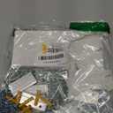 French Cleat Picture Hanger, Aluminum Z Hanger Interlocking Wall Mounting Bracket Hardware Kit Z Clips for Hanging Wall Painting, Mirrors, Panels, Artwork, Cabinet, Whiteboard (2inch-6Pairs)