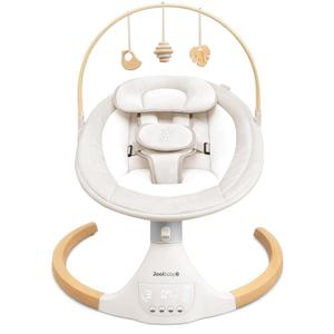 Jool Baby Nova Nature Baby Swing for Infants – Bluetooth Music, Remote | Nature-Inspired Design Complements Your Space - Keep Baby Happy While Getting Things Done – Side-to-Side Gentle Motion