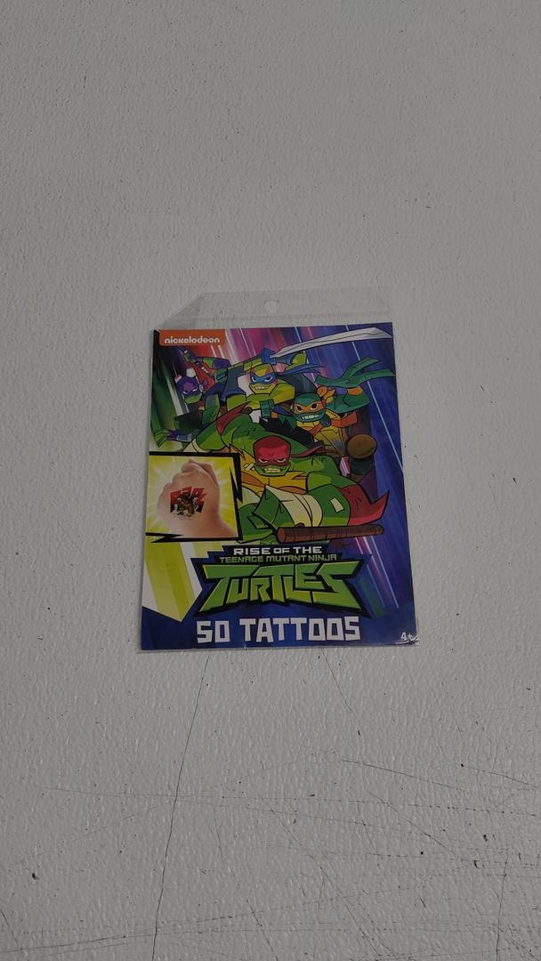 Pack of 50 Nickelodeon Teenage Mutant Ninja Turtles Temporary Tattoos