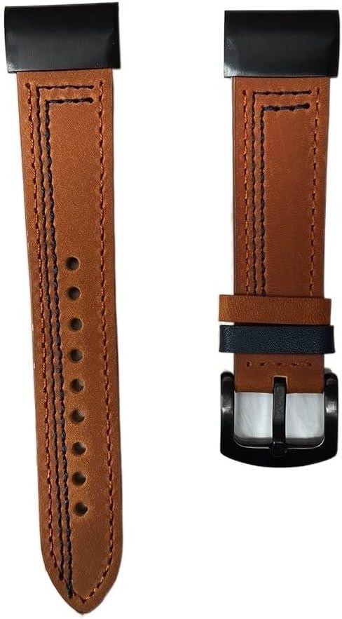 GUMMMY For Garmin Fenix 6 Pro Wristband Quick Fit 26mm 22mm Leather Watch Band Strap For Fenix 6X pro Correa