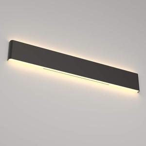 Ralbay 39.3inch Modern Black Vanity Light Fixtures LED Bathroom Wall Light Up and Down Bathroom Lighting Fixtures Warm White Light 3000K