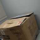 COLAMY Bar Stools Set of 2, Modern Swivel Bar Chairs, Adjustable Faux Leather Upholstered Barstools Counter Height with High Backrest for Bar, Kitchen Island, Dining Room, Grey