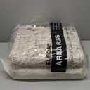 9x12 Washable Area Rug: Large Modern Abstract Rugs Soft Neutral Non Slip Ultra Thin Stain Resistant Indoor Carpet for Living Room Bedroom Dining Room Home Office(Brown)