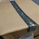 Outdoor Broom for Floor Cleaning, 43.3'' Length Heavy-Duty Natural Grass Broom for Sweeping Concrete Courtyard Garage Patio Indoor Home Kitchen Office Lobby