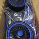 XJD Toddler Tricycle, Foldable Toddler Bike with Pedals, Tricycle for 2-5 Year Olds, Adjustable Comfortable Seat, Christmas Birthday Gifts for 1-5 Years Old Boys and Girls (Blue)