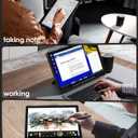 Nillkin for Samsung Galaxy Tab S10 Plus/S9 Plus 12.4" Case with Detachable Keyboard, 7-Color Backlit, Trackpad, S Pen Holder, Rugged Keyboard Case with Camera Cover for Samsung Tablet S9+/S10+ 5G