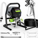 WORKPRO 700W Airless Paint Sprayer, 2900PSI High Efficiency Thinning-Free Electric Paint Sprayer with Extension Rod, Paint Sprayer for Home Interior, Exterior, Furniture, Fence & Ceilings