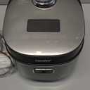 COMFEE' Compact Rice Cooker 8 Cups Cooked/4 Cups Uncooked, 9-in-1 Multi Cooker, Fast Rice Maker, Steam, Brown Rice, Grains, Fuzzy Logic Technology, Grey