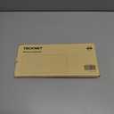 TECKNET 2.4G Wireless Keyboard, Small Wireless Keyboard with Media Hotkeys, Mini Keyboard Compact Wireless Keyboard, 12-Month Battery Life, Compatible with PC, Desktop, Laptop, Smart TV - Grey