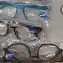 NOVIVON Reading Glasses +2.5 with 6 Cases – Blue Light Blocking Readers for Women & Men, Computer eye glasses, Cheaters
