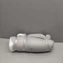 DONAMA Cervical Pillow for Neck and Shoulder,Contour Memory Foam Pillow,Ergonomic Neck Support Pillow for Side Back Stomach Sleepers with Pillowcase (Queen Size 24.8"Lx14.96"Wx5.51"H, Light Grey)