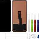 SWARK TFT LCD Display Compatible with Mi Mix 3 M1810E5A (Black Without Frame) LCD Display Touch Screen Digitizer Assembly Replacement + Tools