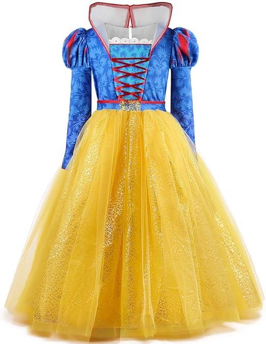 Women Halloween Costume Adult Princess Dress with Headband Birthday Halloween Party Fancy Tulle Dress, L