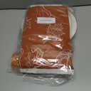 Fall Pumpkin Dinnerware Decorations,142pcs Thanksgiving Fall Leaves Tableware Include Pumpkin Plates and Napkins Cups Tablecloth Banner for Harvest Autumn Party