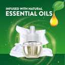 Air Wick Plug in Scented Oil Refill, 10ct, Fresh Linen, Air Freshener, Essential Oils, Eco Friendly Pack