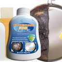 Kitchenware Stain Cleaner, Strong Descaling, Multi-purpose Oil Stain Remover, Pot Pan Bottom Cleaning Paste,Powerful Kitchenware Cleaner, Cooktop Pot Cleaner Effortless for Burned Cookware (260g) (1)