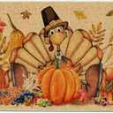 pinata Thanksgiving Door Mat Outdoor 17x29 Inch, Turkey Welcome Mats Outdoor, Thanksgiving Doormat Rug for Front Door Decorations