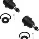 TRQ Front Lower Ball Joint Set Compatible with 2014-2018 Jeep Cherokee